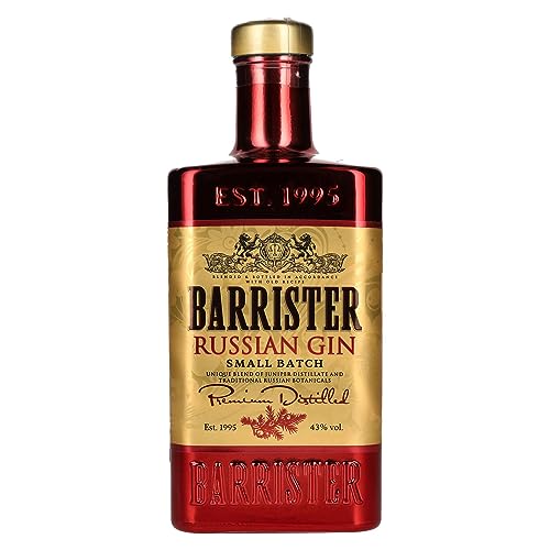 Barrister Russian Gin Small Batch 43% Volume 0,7l Barrister Russian Gin Small Batch 43% Volume 0,7l von Barrister