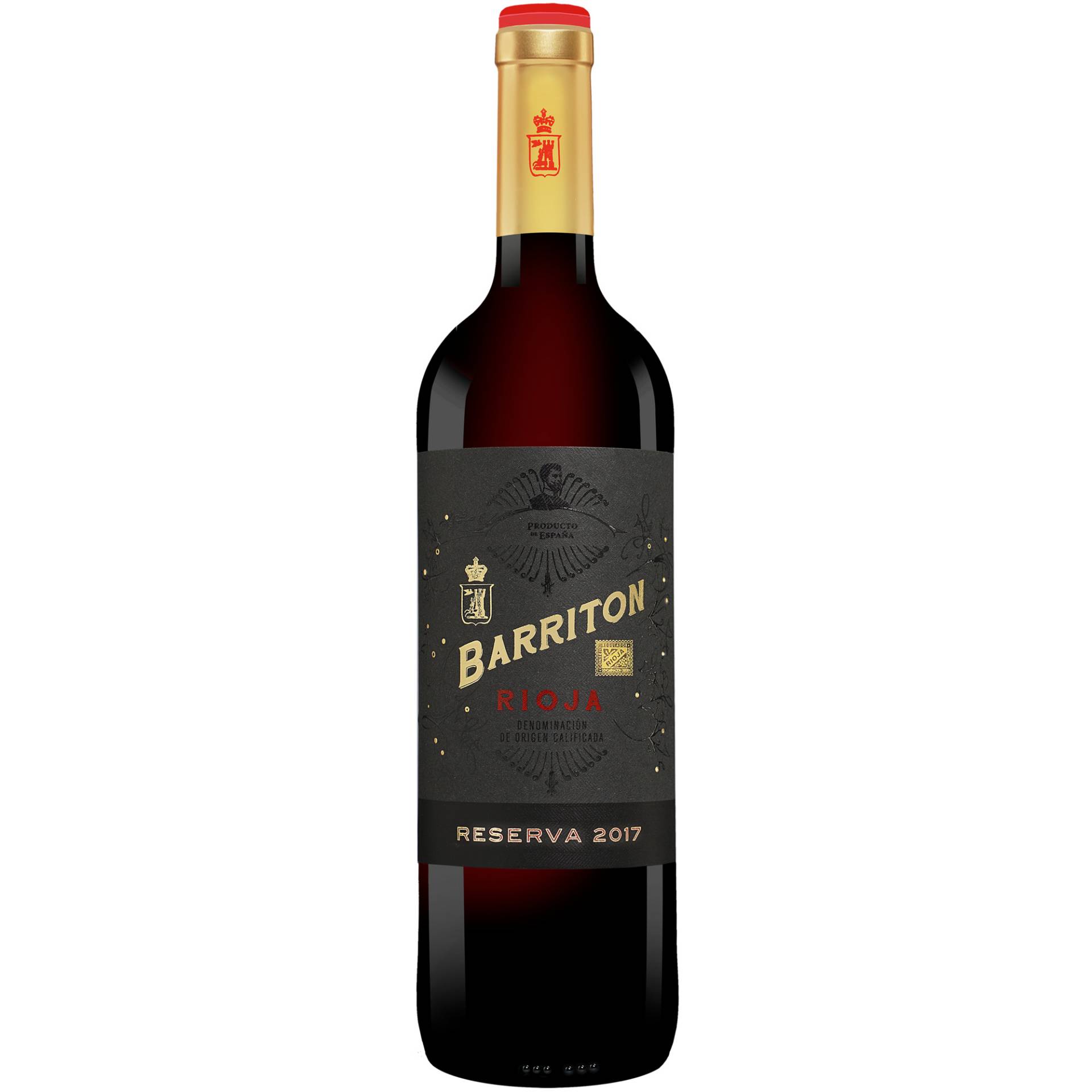 Barriton Reserva 2017  0.75L 13.5% Vol. Rotwein Trocken aus Spanien von Barriton