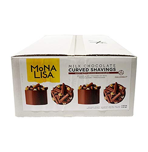 Callebaut Mona Lisa Milchschokolade gebogene Späne, 2,5 kg Callebaut Mona Lisa Milchschokolade gebogene Späne, 2,5 kg von Barry Callebaut