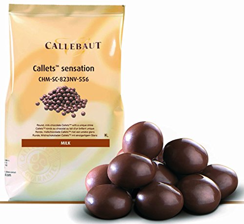 Callets Sensation Milch, Vollmilch-Schokoladen-Perlen, 33% Kakao, 2,5 kg von Barry Callebaut