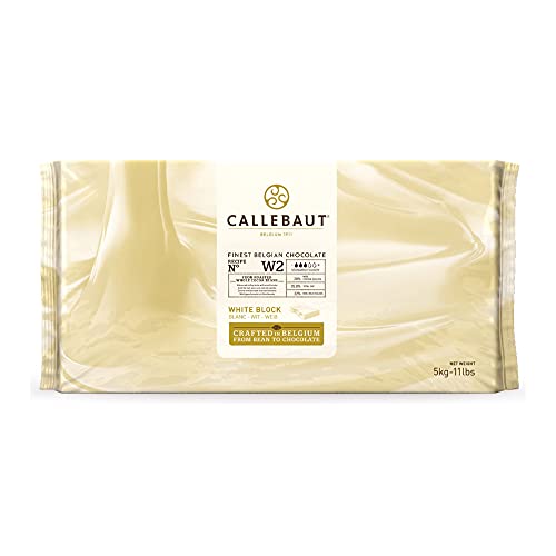 Weiße Schokolade, Block, 28% Kakaobutter, 23% Milch, 5 kg von Callebaut