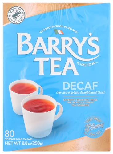 Barrys Decaf Tea 80 Bags (Pack of 2). by Barry's Tea "The taste of Ireland von Barry's Tea