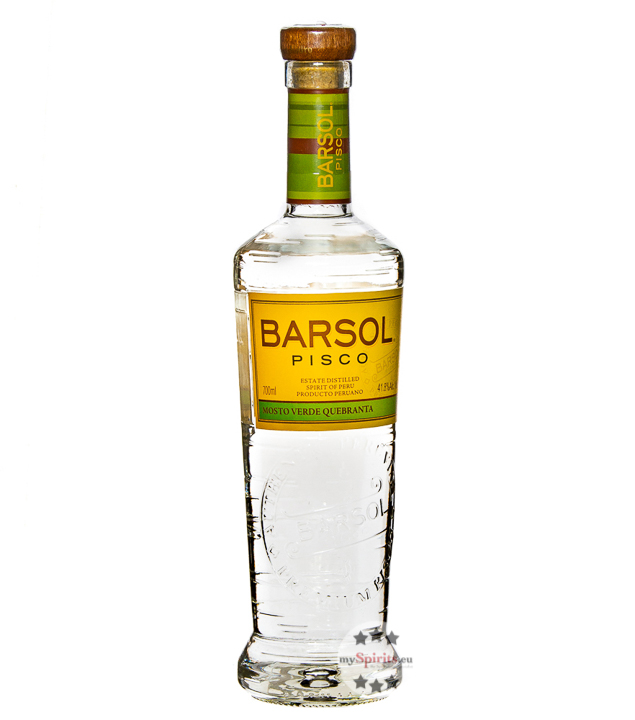 Barsol Pisco Mosto Verde Quebranta (41,8 % Vol., 0,7 Liter) von Barsol