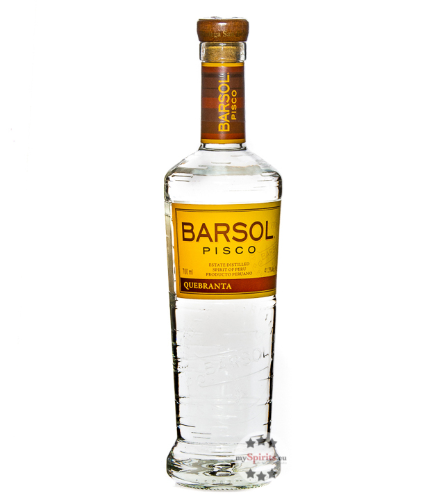 Barsol Pisco Quebranta (41,3 % Vol., 0,7 Liter) von Barsol