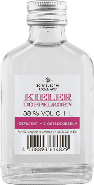 Kyle's Coast Kieler Doppelkorn 38% vol. 0,1 l von Kyle's Manufaktur