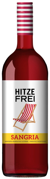 Sangria 'HITZE FREI' rot süß 0,75 l von Weinhaus Schneekloth