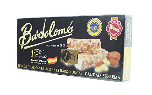 Harte Nougat 150 Gramm Harte Nougat 150 Gramm von Bartolomé Gourmet