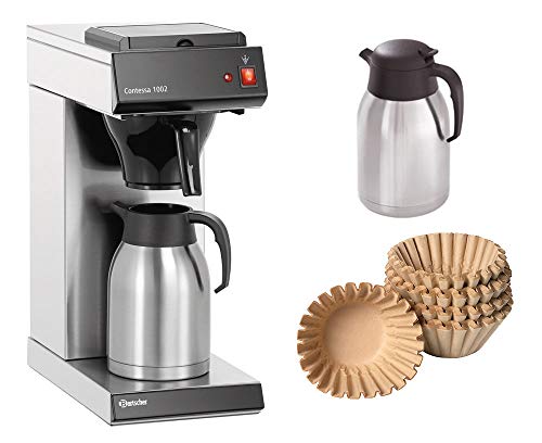 Bartscher Kaffeemaschine Contessa 1002 + 1000 Korbfilter + 2. Isolierkanne Bartscher Kaffeemaschine Contessa 1002 + 1000 Korbfilter + 2. Isolierkanne von Bartscher