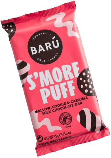 BARU - Milk Chocolate Bar Mallows, Cookies & Caramel von Barú