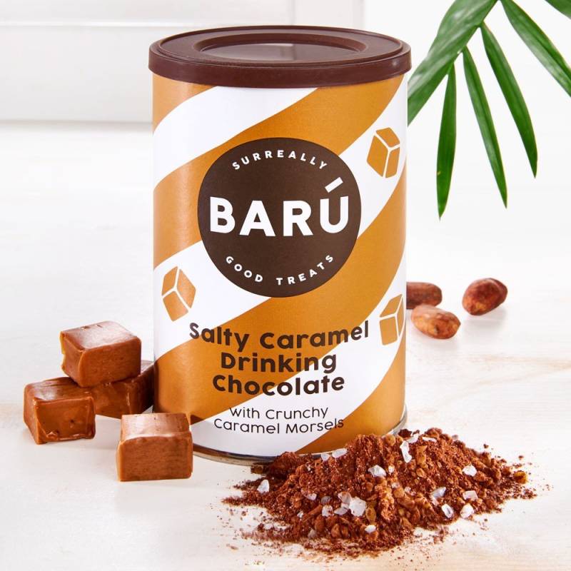 Barú Salty Caramel Trinkschokolade mit Karamell und Meersalz von Barú