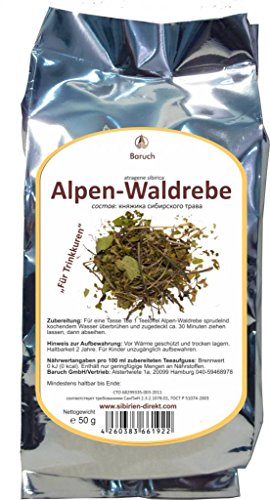 Alpen-Waldrebe - (Atragene sibirica, Clematis alpina) - 50g von Baruch