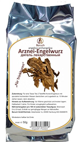 Arznei-Engelwurz Wurzel - (Angelica archangelica, Echter Engelwurz) - 50g von Baruch