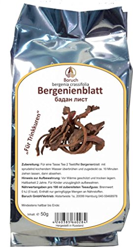 Bergenienblatt - (Bergenia crassifolia) - 50g von Baruch