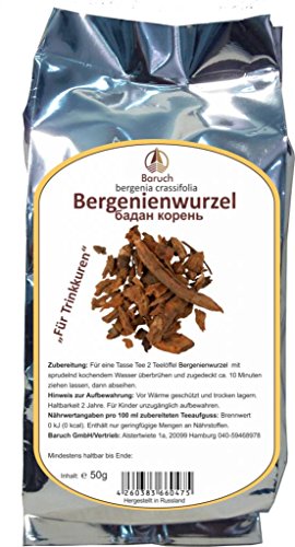 Bergenienwurzel - (Bergenia crassifolia, Wickelwurzeln) - 50g von Baruch