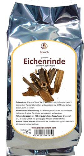 Eichenrinde - (Quercus) - 50g von Baruch