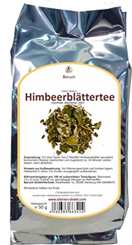 Himbeerblätter - (Rubus ideaus) 50g von Baruch