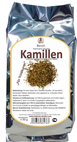 Kamille - (Matricaria chamomilla) - 50g von Baruch