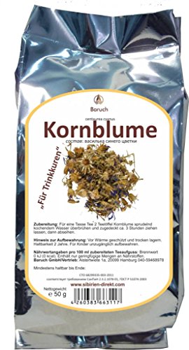 Kornblume - (Cyanus segetum Hill, Centaurea cyanus, Zyane) - 50g von Baruch