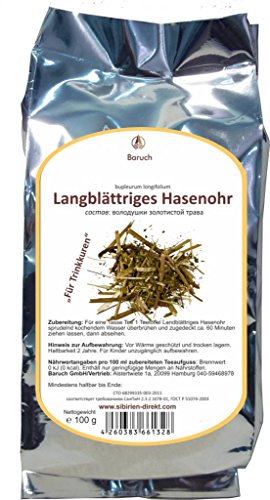 Langblättriges Hasenohr - (Bupleurum longifolium, Wald-Hasenohr) - 50g von Baruch