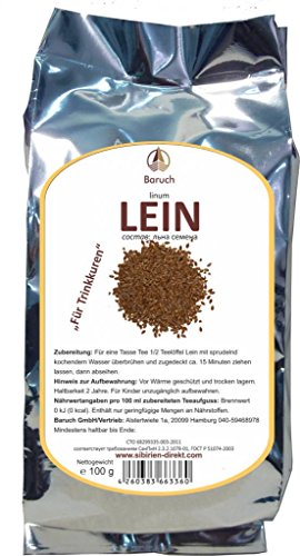 Leinsamen - (Linum) - 100g von Baruch