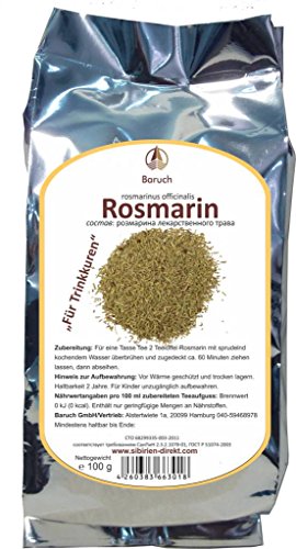 Rosmarin - (Rosmarinus officinalis) - 100g von Baruch
