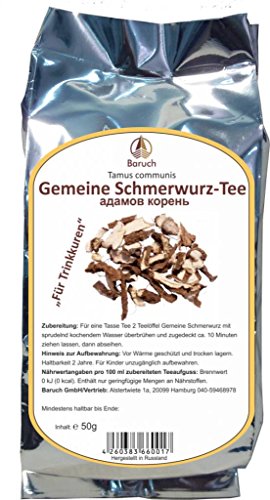 Schmerwurz - (Dioscorea communis, Tamus communis) - 50g von Baruch