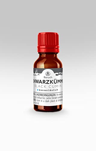 Schwarzkümmel Extrakt, 5% naturreines wasserlösliches Extrakt (Nigella) 10ml von Baruch