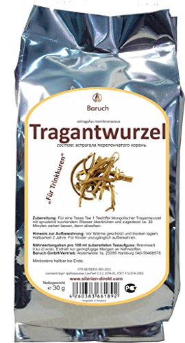 Tragantwurzel - (Astragalus membranaceus) - 30g von Baruch