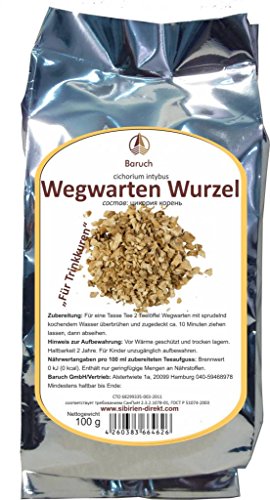 Wegwarten Wurzel - (Cichorium intybus, Zichorien) - 100g von Baruch
