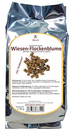Wiesen-Flockenblume - (Centaurea jacea, Gewöhnliche Flockenblume) - 50g von Baruch