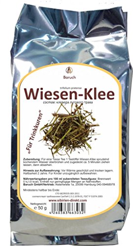 Wiesen-Klee - (Trifolium pratense, Rot-Klee) - 50g von Baruch