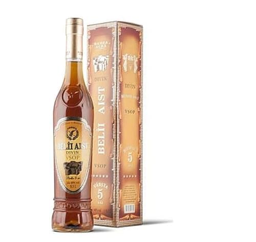 Brandwein Divin Belij Aist VSOP Souvenirverpackung 5 Sterne 40% 0,5L von Barza Alba