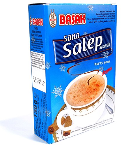 Basak - Salep - Sahlep - Instant Heißgetränk mit Milchpulver (130g) von Basak