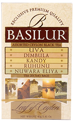 BASILUR Assorted Leaf of Ceylon Schwarzer Tee 5x4x2g BASILUR Assorted Leaf of Ceylon Schwarzer Tee 5x4x2g von Basilur