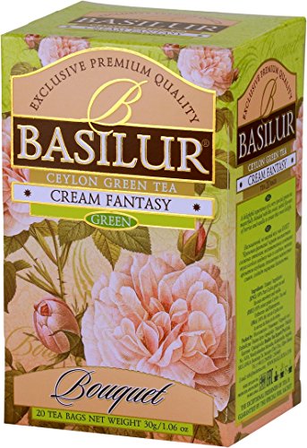 BASILUR Bouquet Cream Fantasy Grüner Tee 20x1,5g von Basilur