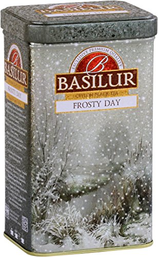 BASILUR Festival Frosty Day Schwarzer Tee Dose 85g von Basilur