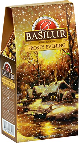 BASILUR Festival Frosty Evening Schwarzer Tee 100g von Basilur