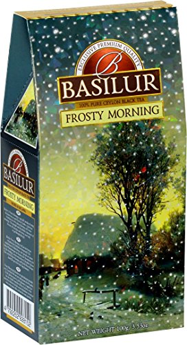 BASILUR Festival Frosty Morning Schwarzer Tee 100g von Basilur