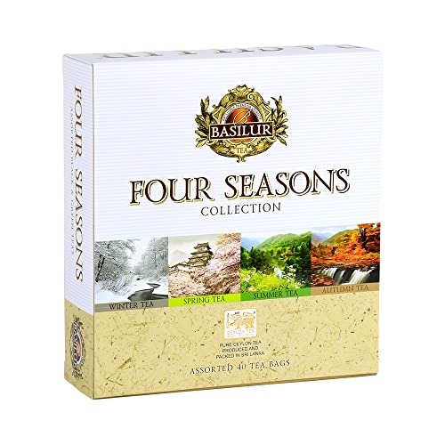 BASILUR Four Seasons Assorted Gift Box Schwarzer und Grüner Tee 40FE BASILUR Four Seasons Assorted Gift Box Schwarzer und Grüner Tee 40FE von Basilur
