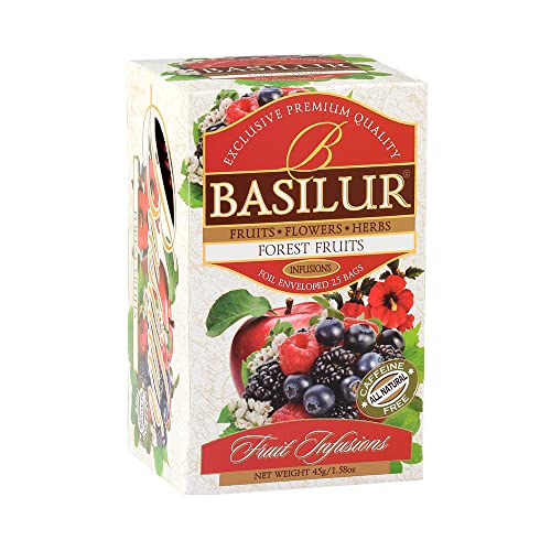BASILUR Fruit Forest Fruit Früchtetee 20x1,8g von Basilur