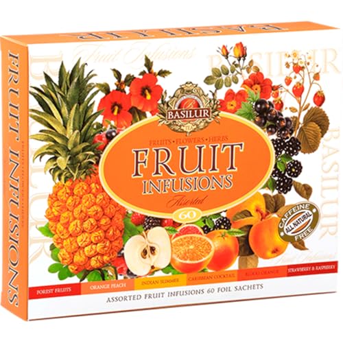 BASILUR Fruit Infusions Assorted Früchtetee 60x1,8g von Basilur