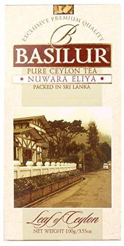 BASILUR Leaf of Ceylon Nuwara Eliya Schwarzer Tee 100g von Basilur