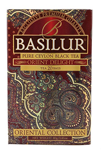 BASILUR Orient Delight Schwarzer Tee 20x2g von Basilur