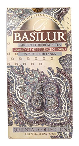 BASILUR Orient Golden Crescent Schwarzer Tee 100g von Basilur