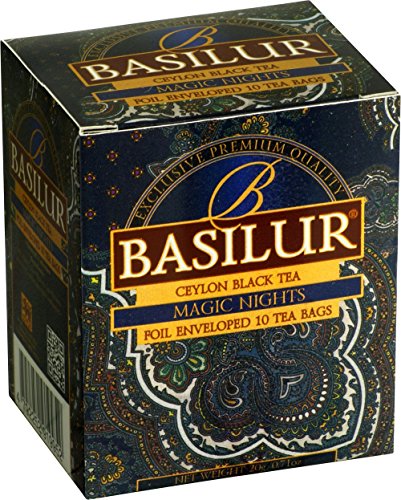BASILUR Orient Magic Night Schwarzer Tee 10x2g von Basilur