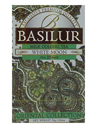 BASILUR Orient White Moon Grüner Tee 20x1.5g von Basilur
