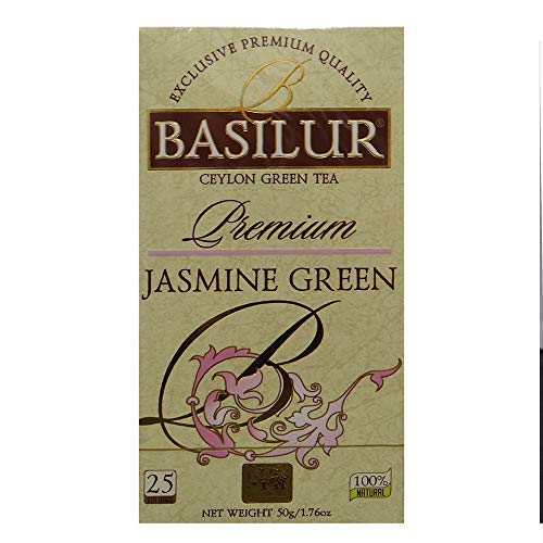 BASILUR Premium Jasmine Green 25x2g von Basilur