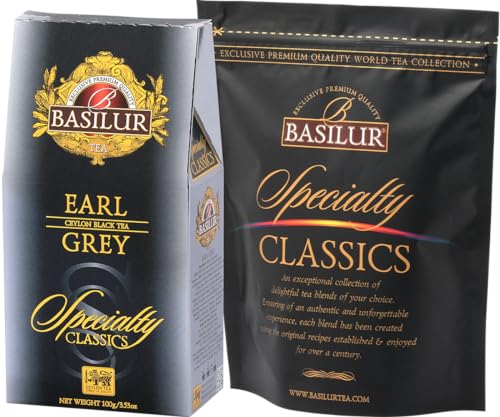 BASILUR Specialty Earl Grey Schwarzer Tee 100g von Basilur