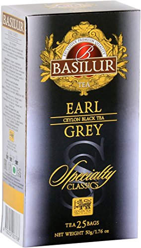 BASILUR Specialty Earl Grey Schwarzer Tee 25x2g von Basilur