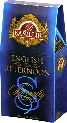 BASILUR Specialty English Afternoon Schwarzer Tee 100g von Basilur